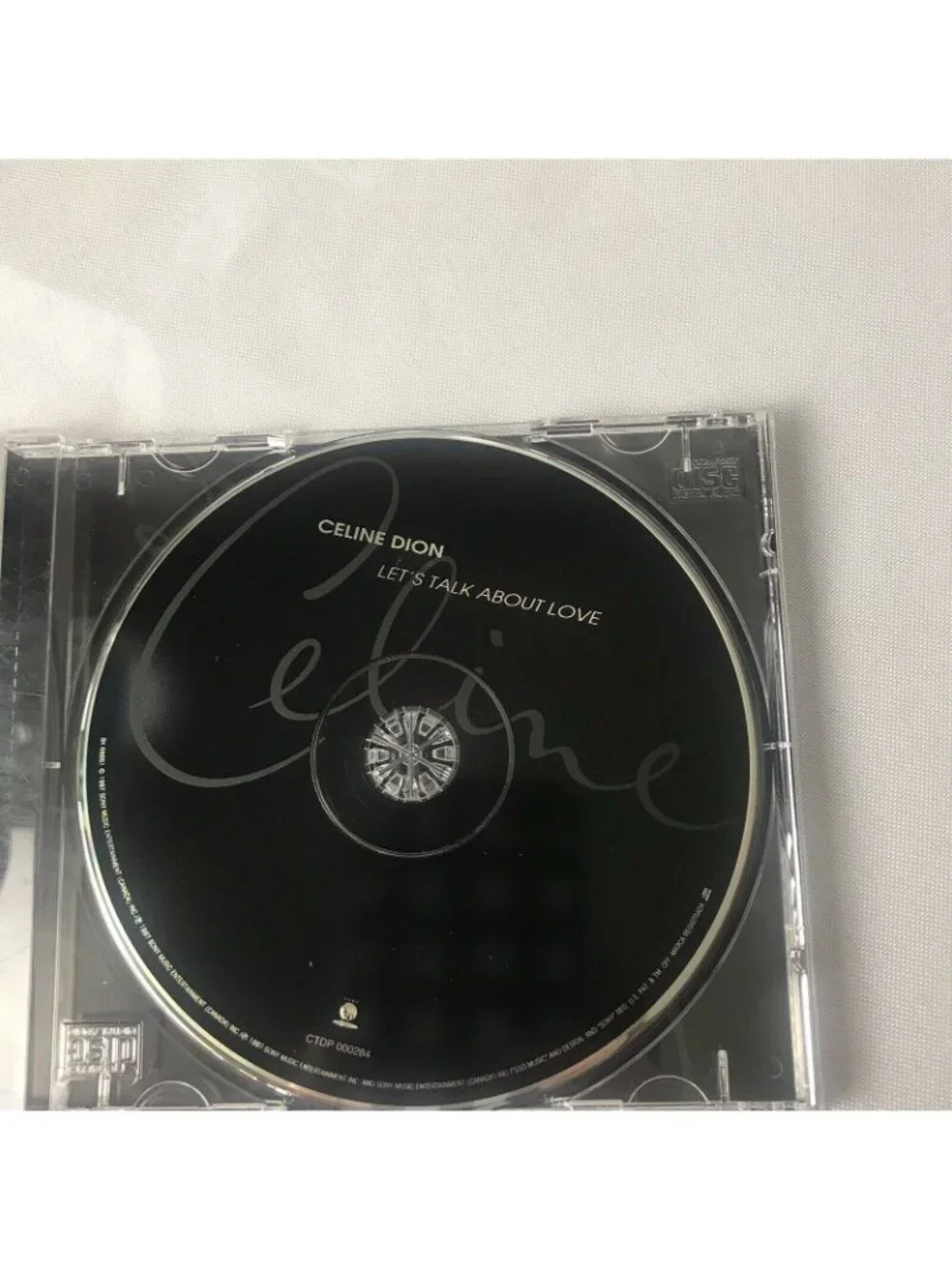 Celine Dion Lets Talk About Love CD Album Includes Titanic Love Theme
